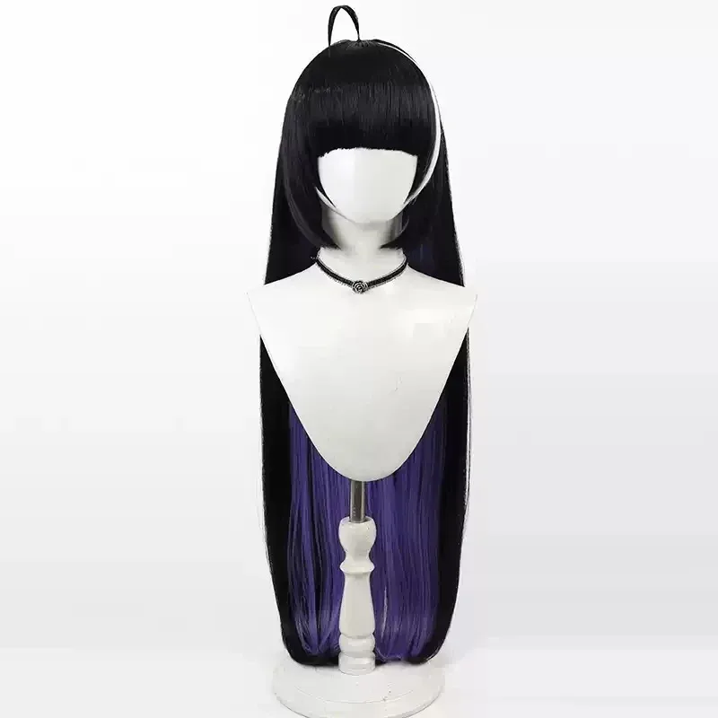 

qa156Azur Lane IJN Musashi Cosplay Wig Long Purple Mixed Heat Resistant Synthetic Hair Halloween Costume Party Role Play Wigs