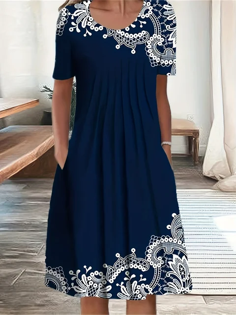 Plus rozmiar moda elegancka damska sukienka luźna sukienka na co dzień damska sukienka nowy temperament