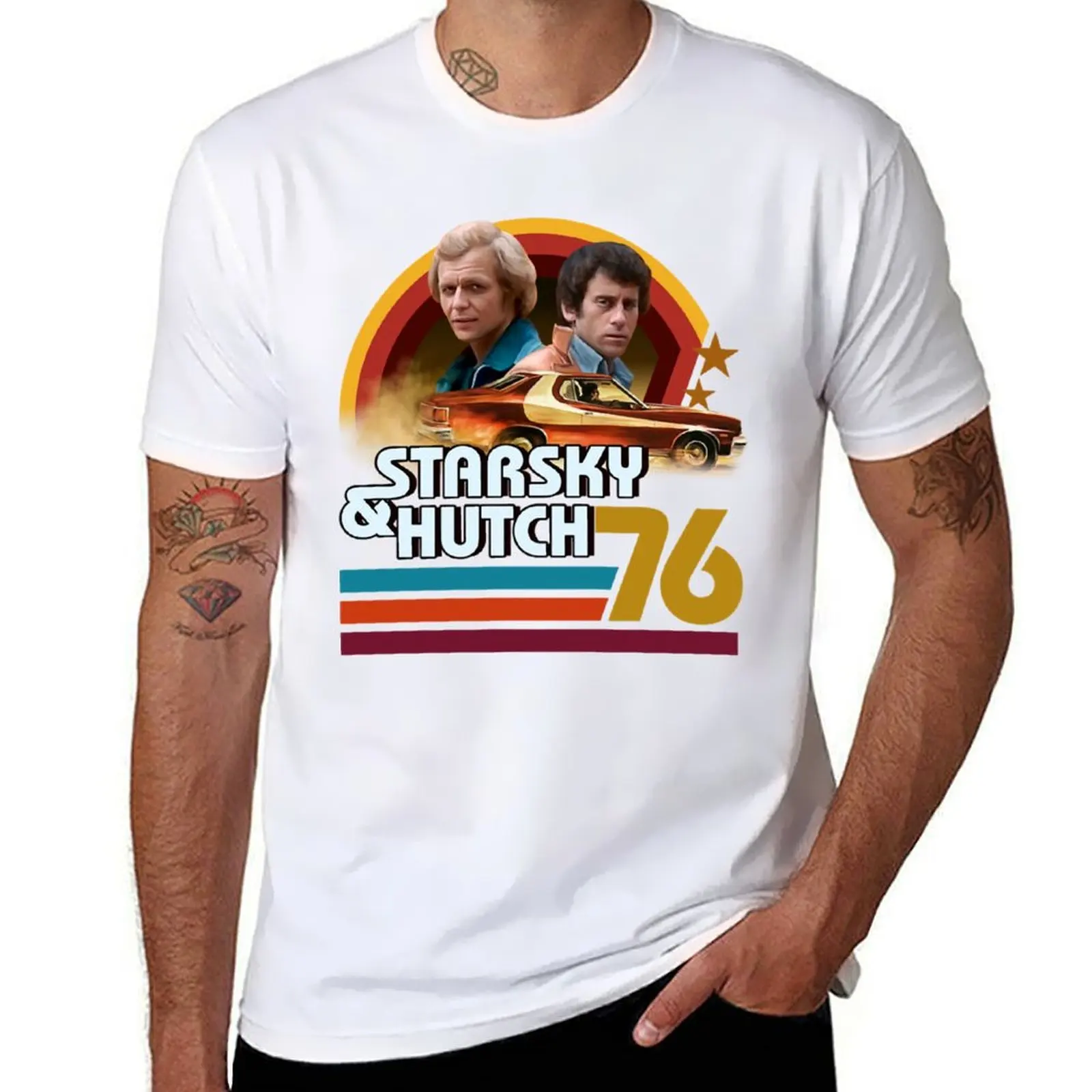 

Starsky and hutch T-Shirt t shirts for man cotton t shirt personalised T-Shirt