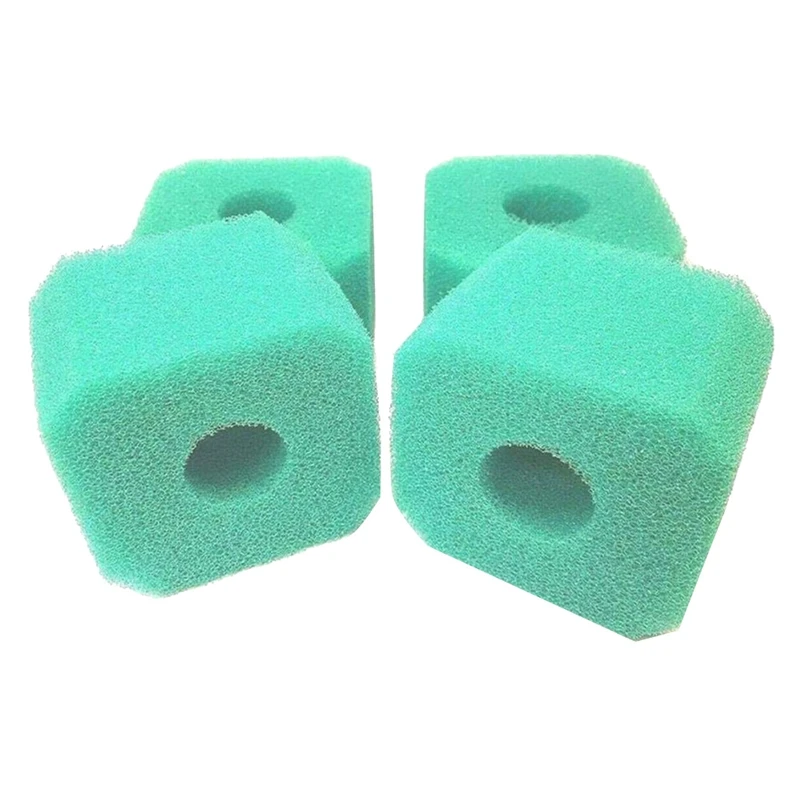 6Pcs Foam Filters Sponge Hot Tub Spa Sponge Reusable Washable Sponge Replacement For V1 S1 Green