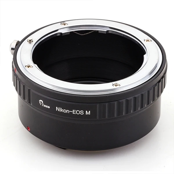 Anel adaptador AI-EOSM para lente de montagem nikon AI para canon EOSM EF-M eosm/m1/m2/m3/m5/m6/m10/m50/m100 Câmera sem espelho