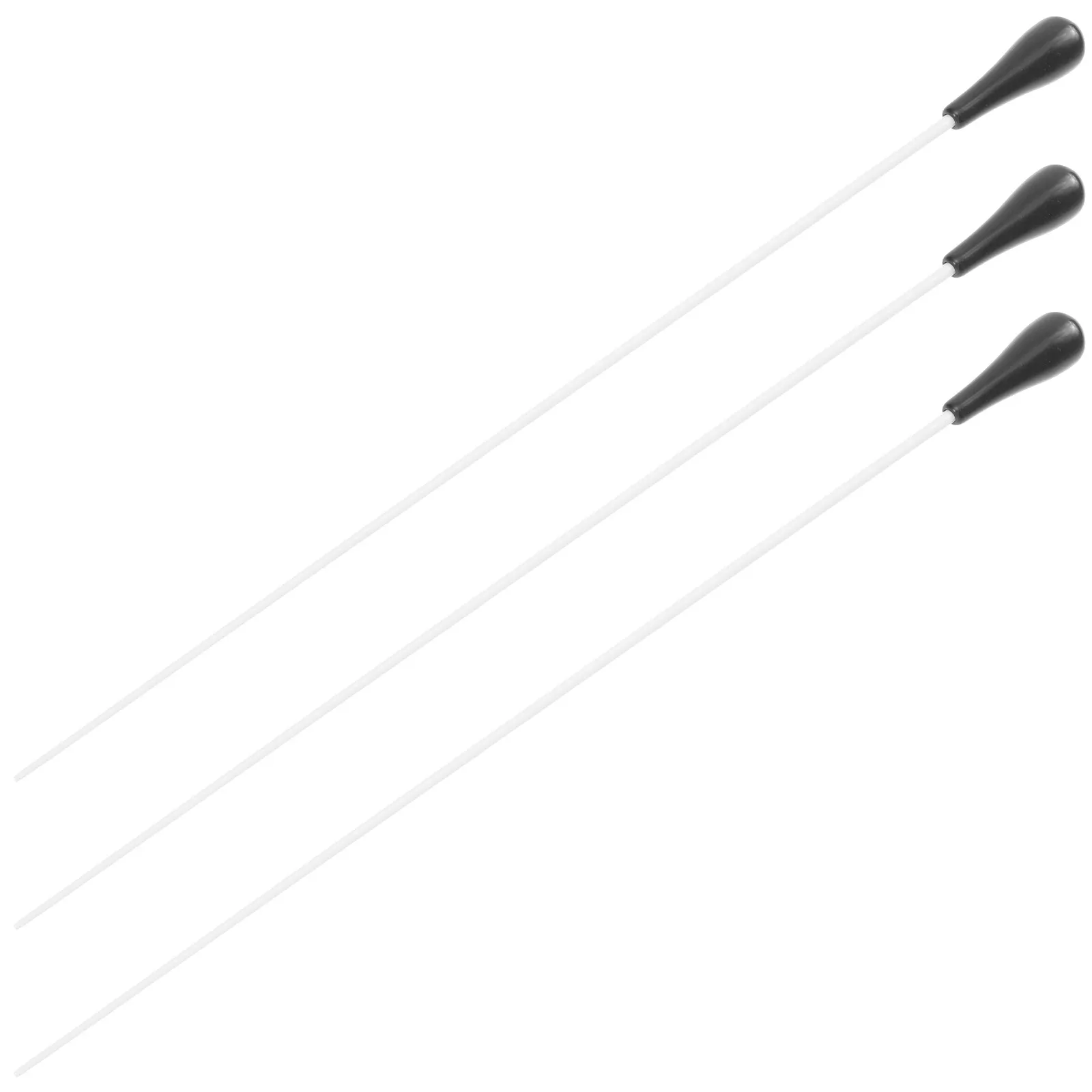 3Pcs Reflective Music Conducting Lightweight Smooth Grip Orchestra Conductor Stick Band Choir Teaching Performance
