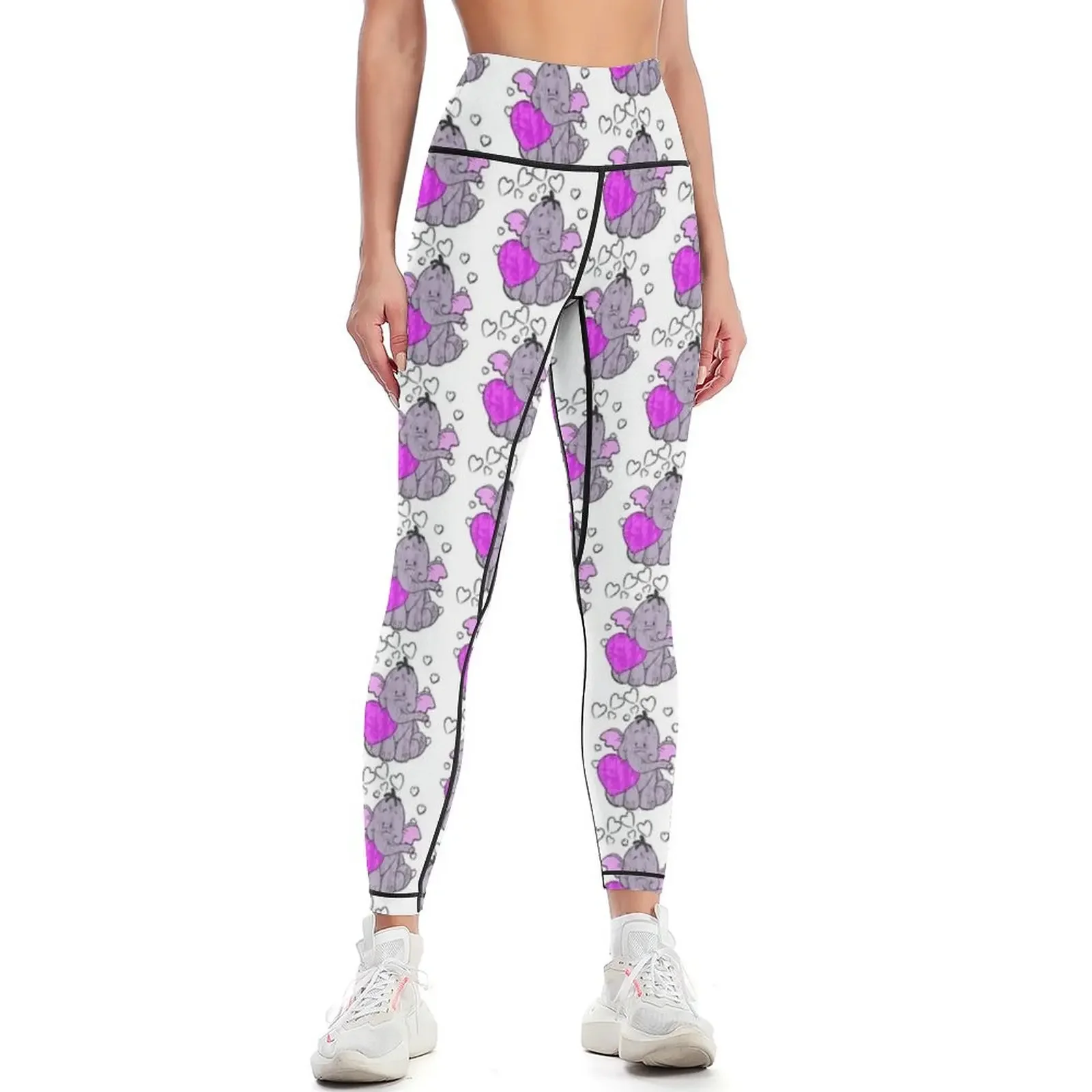 

Heffalump Valentine Leggings sports woman gym gym's sportswear Womens Leggings