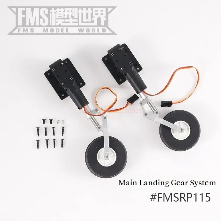 Fms 80mm Ducted Fautrat V3 Remote Control Aircraft Horizontal Tail Main Wing Cockpit Esc Landing Gear Motor Spare Part