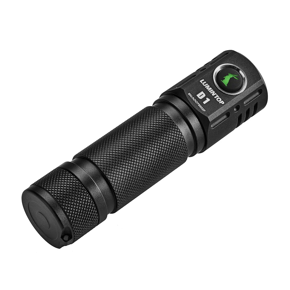 EDC Flashlight Outdoor Lighting Side Switch Small Mini Size 3 LED Torch Powerful Light 5 Working Modes 18650 Battery D1