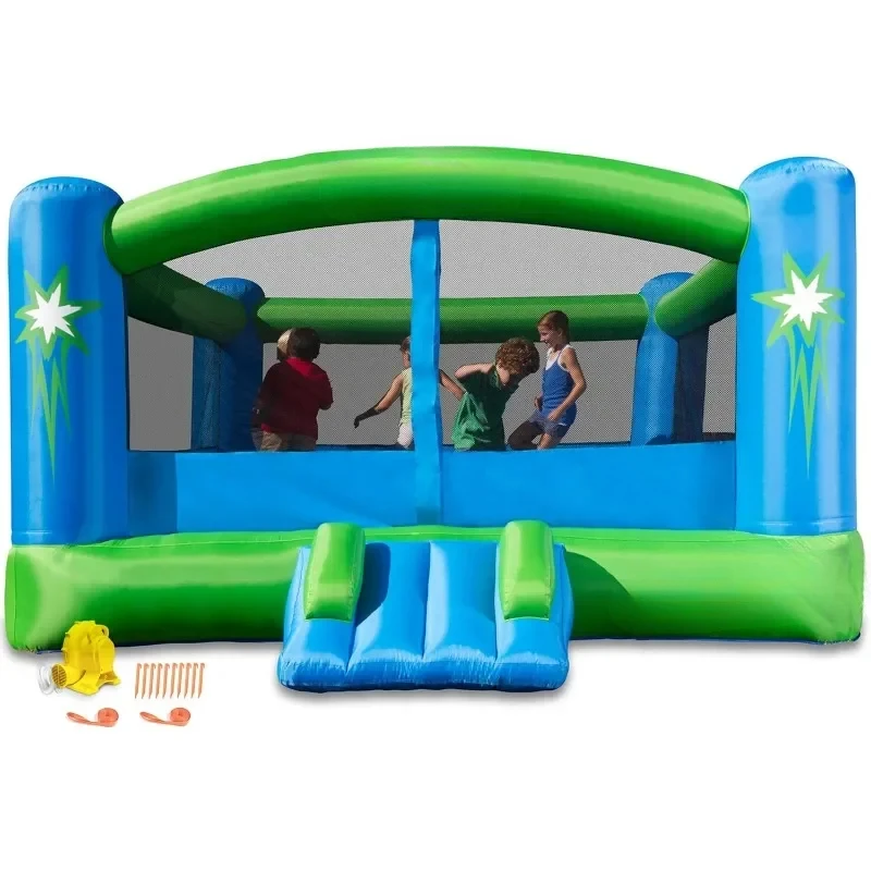 

Blast Zone Big Bouncer - Inflatable Bounce House with Blower Huge Premium Quality Great For Events