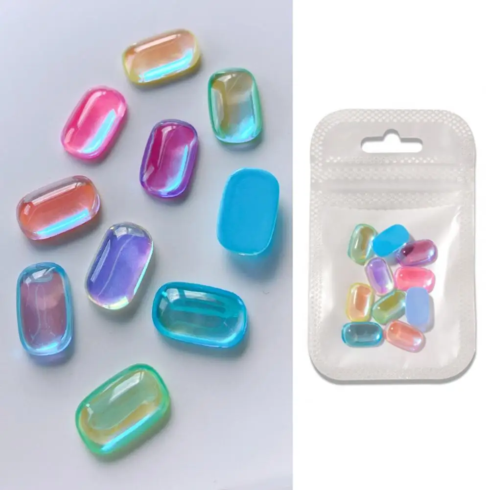 10Pcs Nail Ornament  Fade-Resistant   Nail Decorations All-Purpose Nail Art Decorations Jewelry