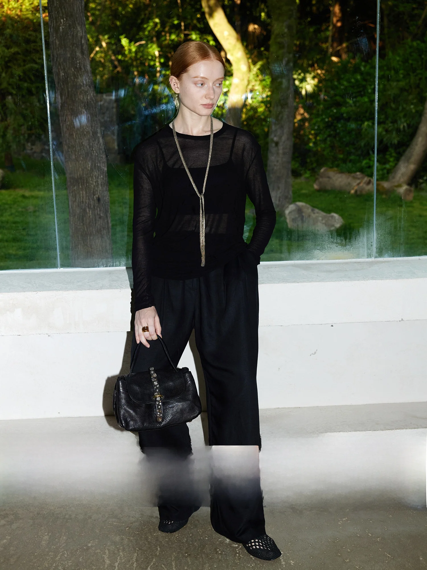 

Женская модная футболка из длинноволокнистого хлопка с круглым вырезом, летняя коллекция 2025, дышащая, комфортная, хлопковая.