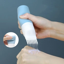 Hair Dye Applicator Bottles Plastic Dyeing Shampoo Bottle Oil Comb Brush Styling Tool Hair Coloring Hair Tools 38/60/80ml