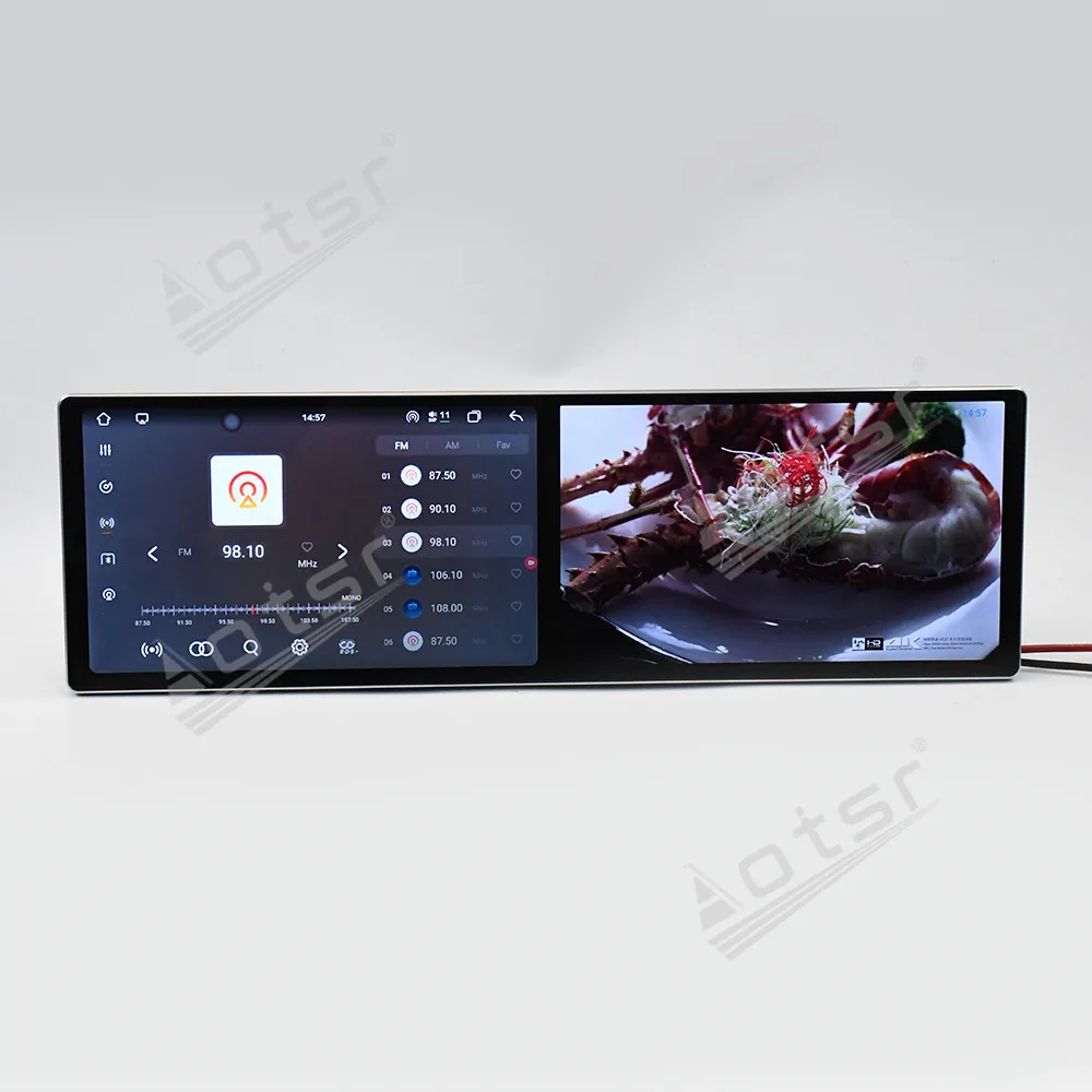 Dual Screen Interaction Multimedia Android 15 For Volkswagen Bora 2019~2022 GPS Navigation Automotive Stereo Car Radio Head Unit