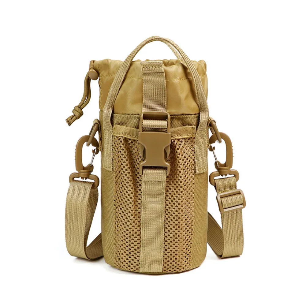 

Large Capacity Water Bottle Sling Bag Multi-layer Adjustable Gym Bottle Bag Waterproof Convenience Crossbody Sports Bag Outdoor