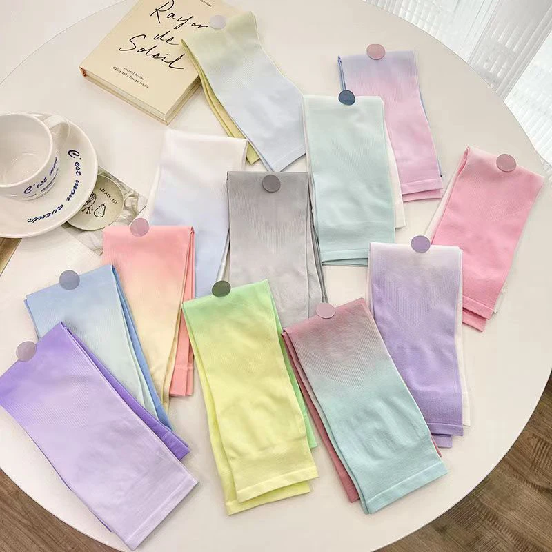 Быстросохнущие солнцезащитные нарукавники UPF50+; Дышащая ледяная ткань для бега; Длинный чехол для занятий спортом