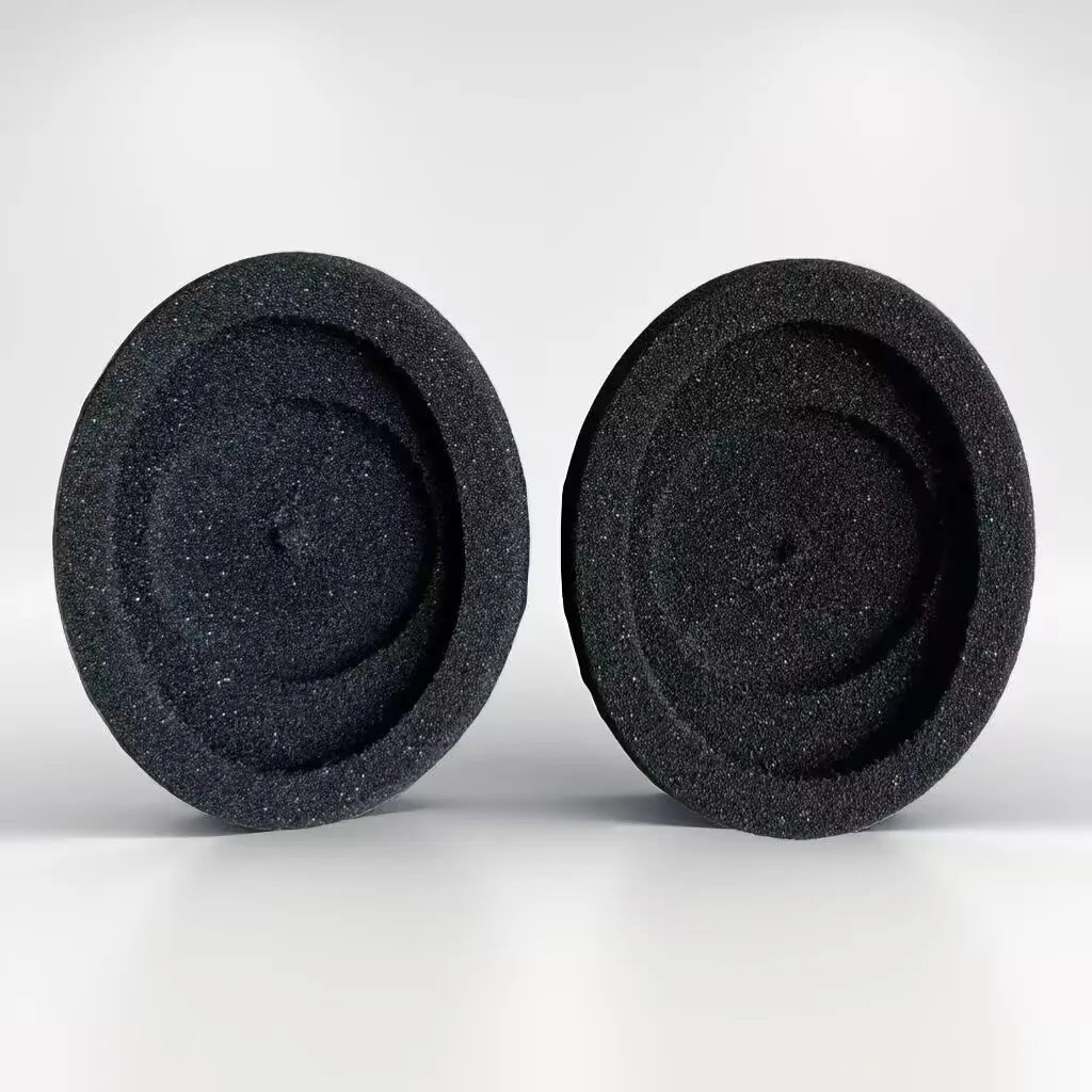 استبدال بطانة للأذن وسائد لسماعة Sennheiser SC160 165USB وسادات الأذن الجلدية البروتين أكثر نعومة