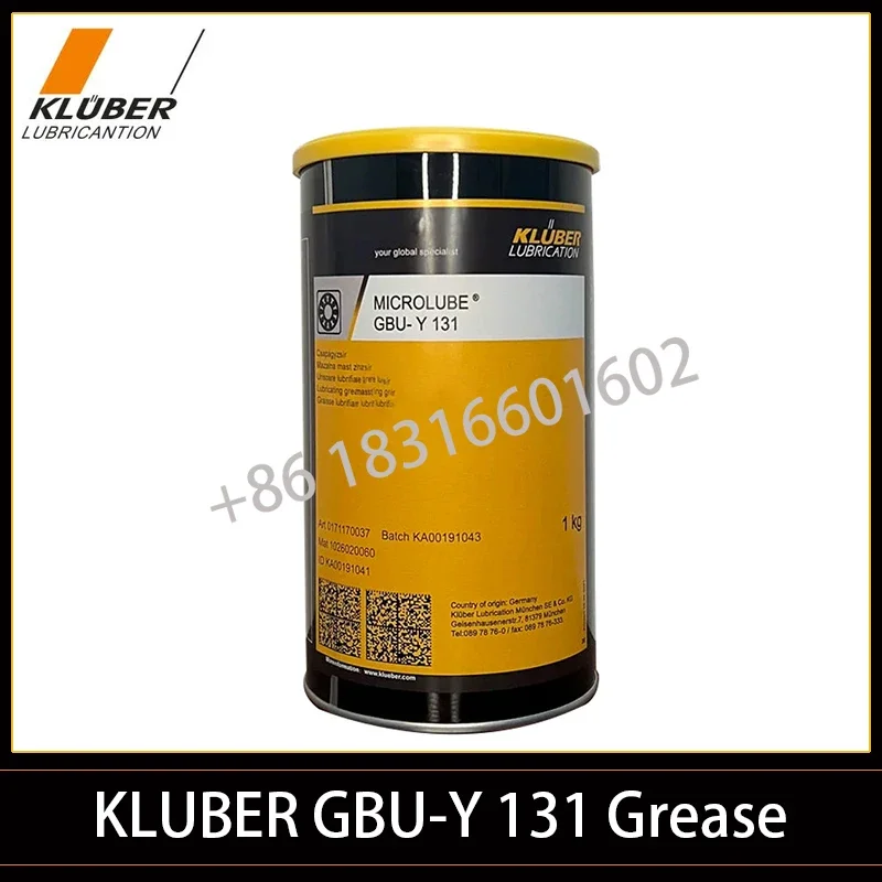 Kluber MICROLUBE GBU-Y 131 is intended for the lubrication of plain and rolling bearings operating under medium