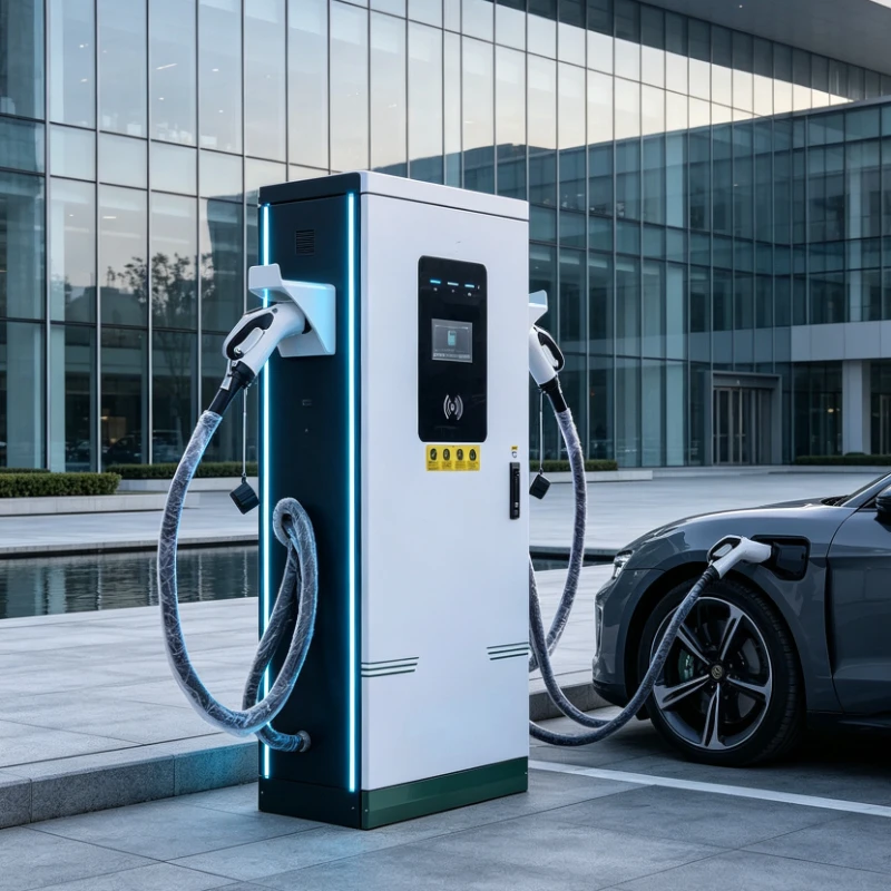 OCPP 40KW 60KW 120KW 160KW 320KW Ev Charger Dual CCS Port Power Bank with Pump for Electric Cars