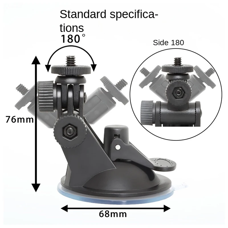 Car GPS DV DVR Universal Mini Suction Cup Mount Tripod Holder Car Mount Holder