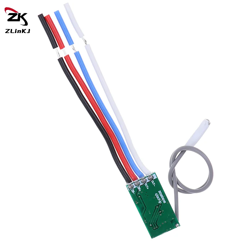 (ZYDD01) 1PCS 433Mhz 1CH RF Relay Receiver Wireless Remote Control Light Switch Micro Module