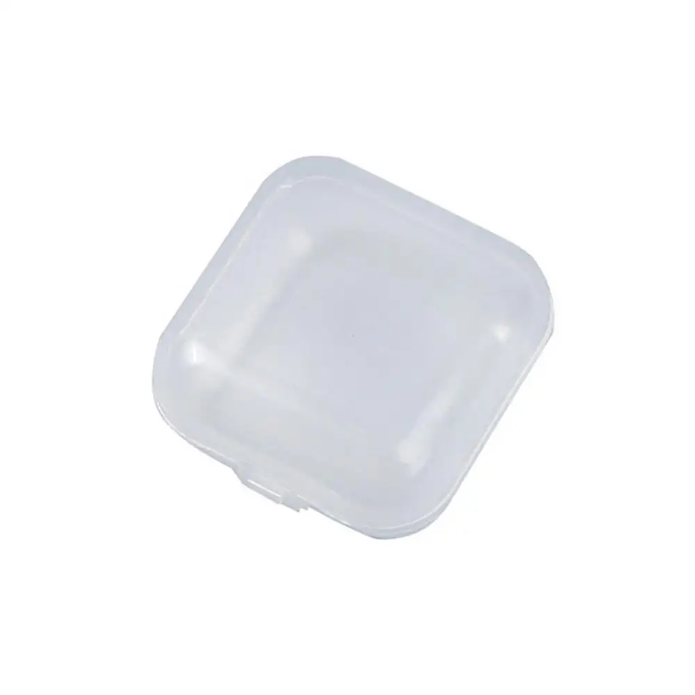 1~10PCS Small Boxes Clear Plastic Jewelry Storage Case Container Packaging Box Earrings Rings Beads Earplug Protection Box