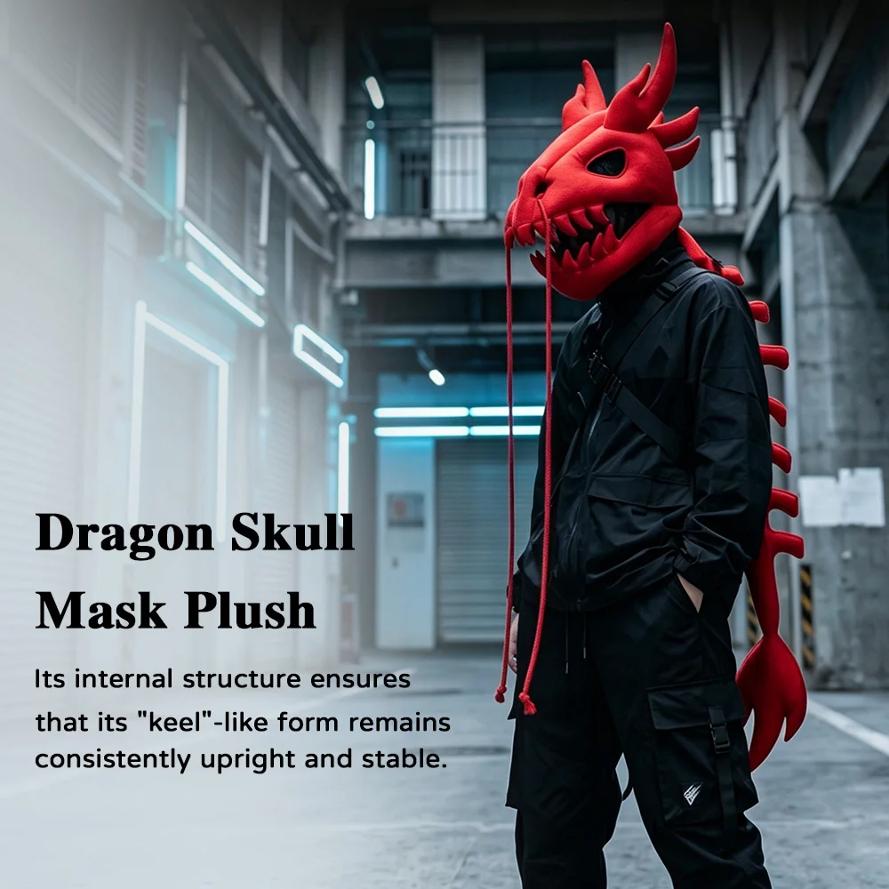 Dinozor İskeleti Peluş Başlık  - Easy Cosplay Prop incelemesi ve fiyatı