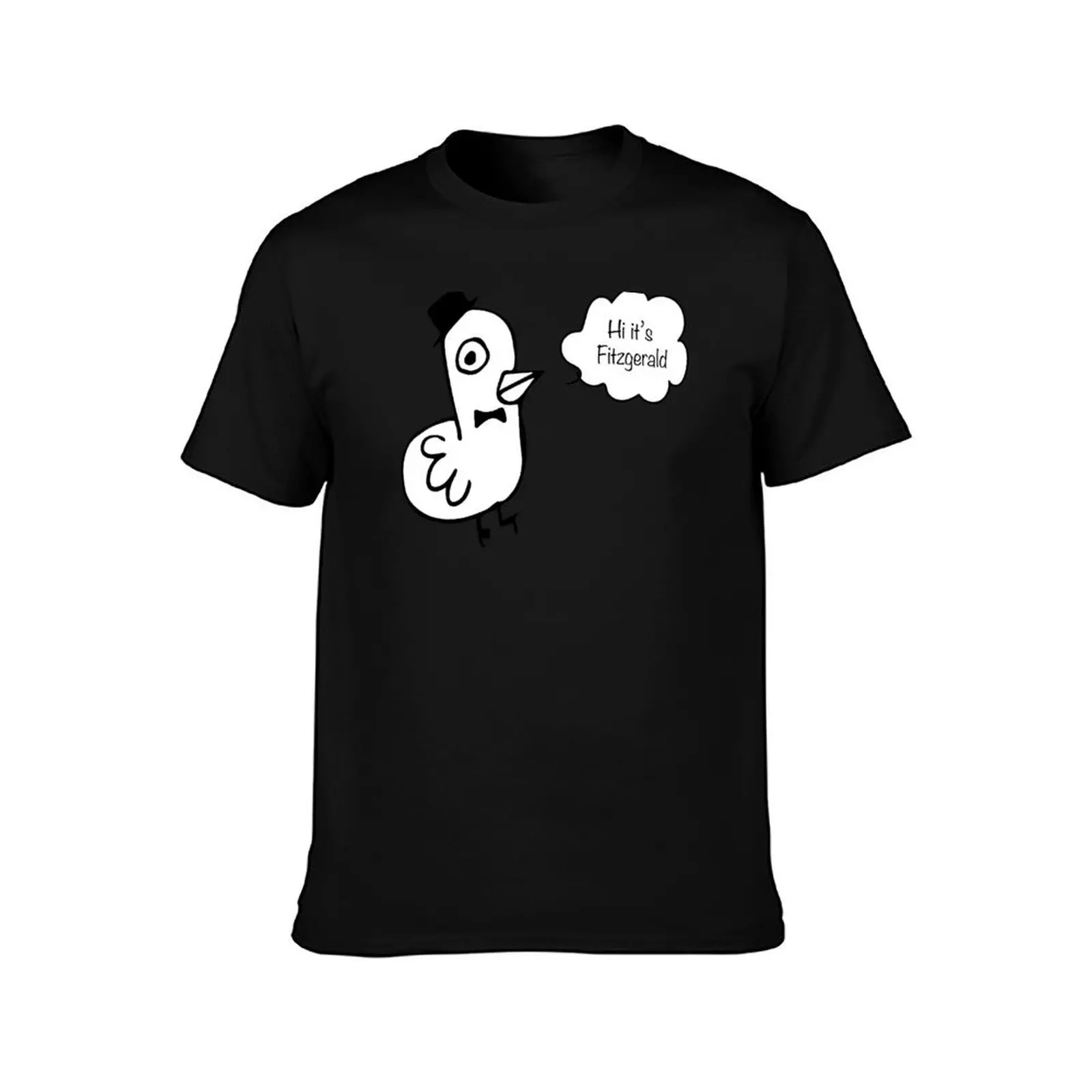 Fitzgerald Bird sketch T-Shirt printed t shirts for man T-Shirt