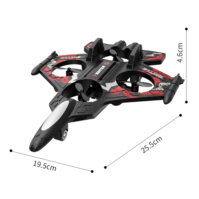 Nuevo Rc avión Dron juguetes para niños aviones de Control remoto espuma Quadcopter acrobacias helicóptero estrella vuelo luchador 5-14 años niño