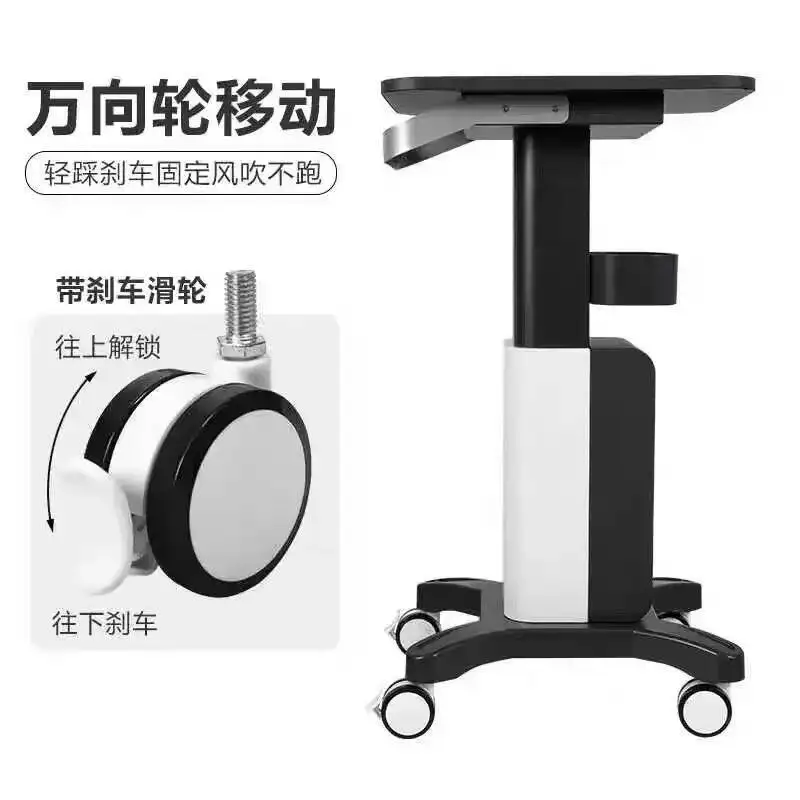 صالون تجميل صينية عربة متنقلة أداة عربة المهنية المنزلية متعددة الأغراض عجلات المنظمون عربات تصفيف الشعر بكرات #5