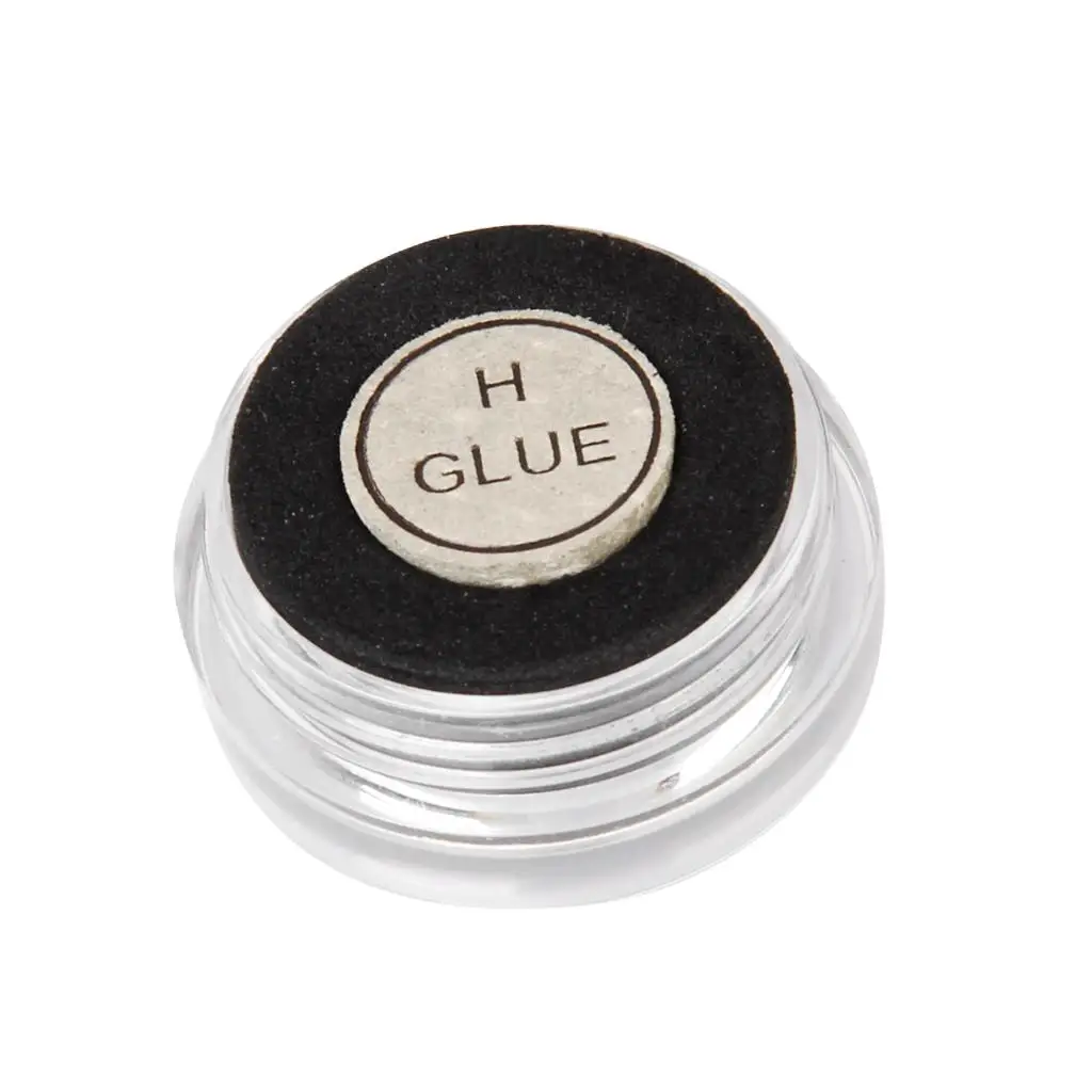 Pool Billiard Cue Tips Leatherette Glue on Hard Tip Repair Tool Accessories for Billiard Cues Equipment
