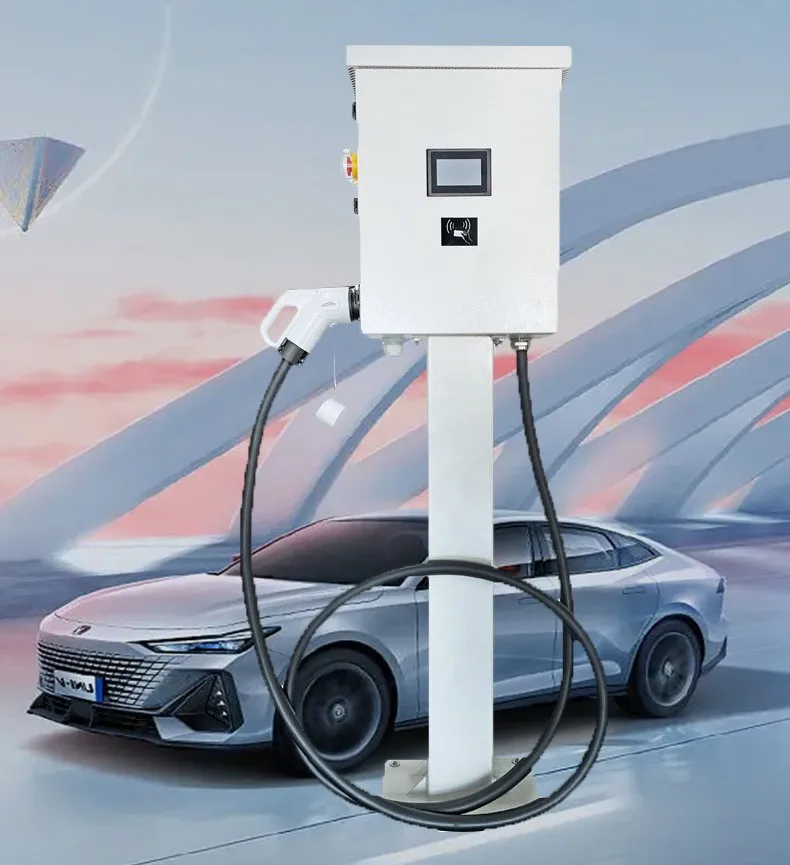 GB/T 20kw 30kW 40kw DC fast charging station for electric vehicle