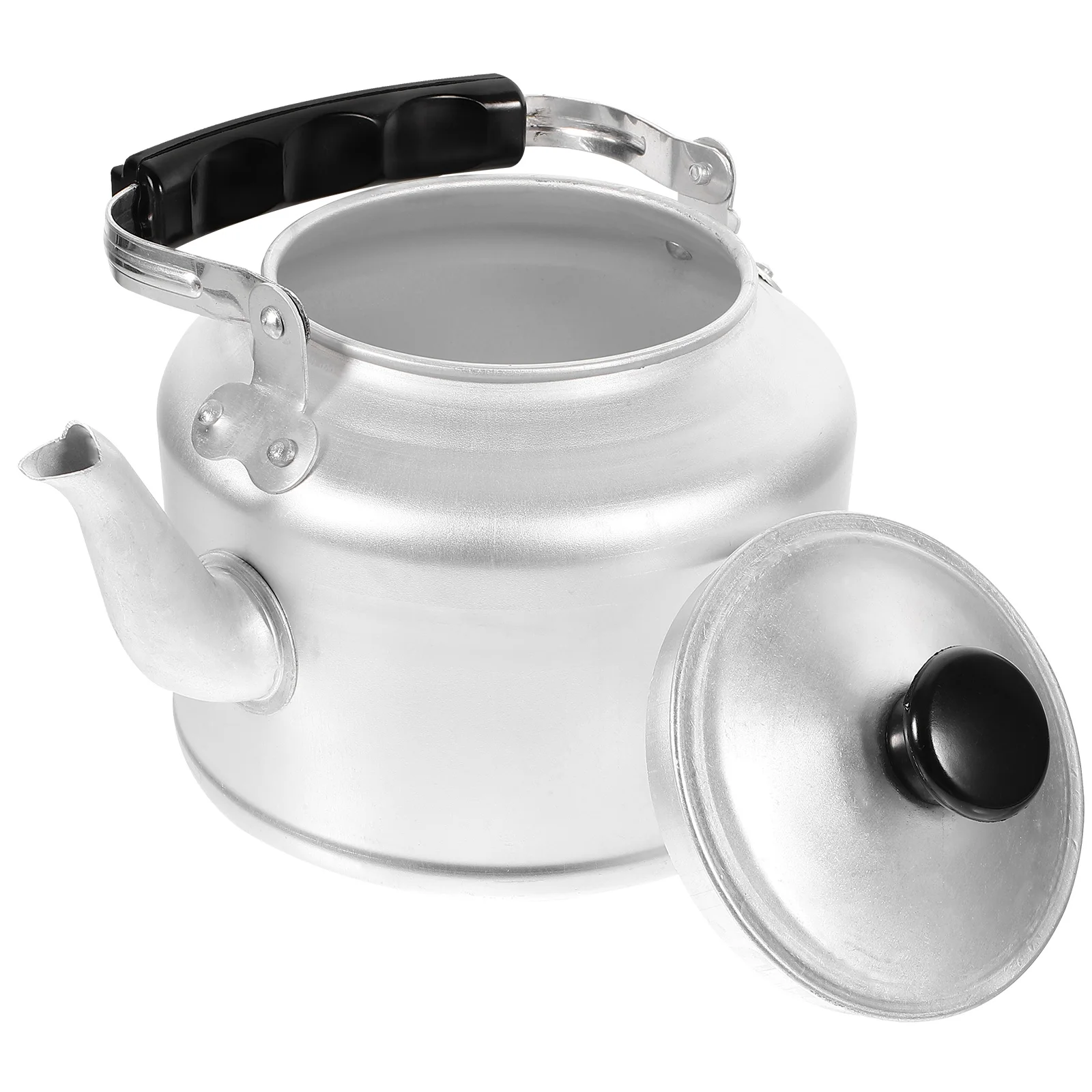 

Aluminum Kettle 18cm Thick 2L Teapot Stovetop Water Heater Wear Resistant Kitchen Cooker Large Mouth Safe Handle Tea Coffee