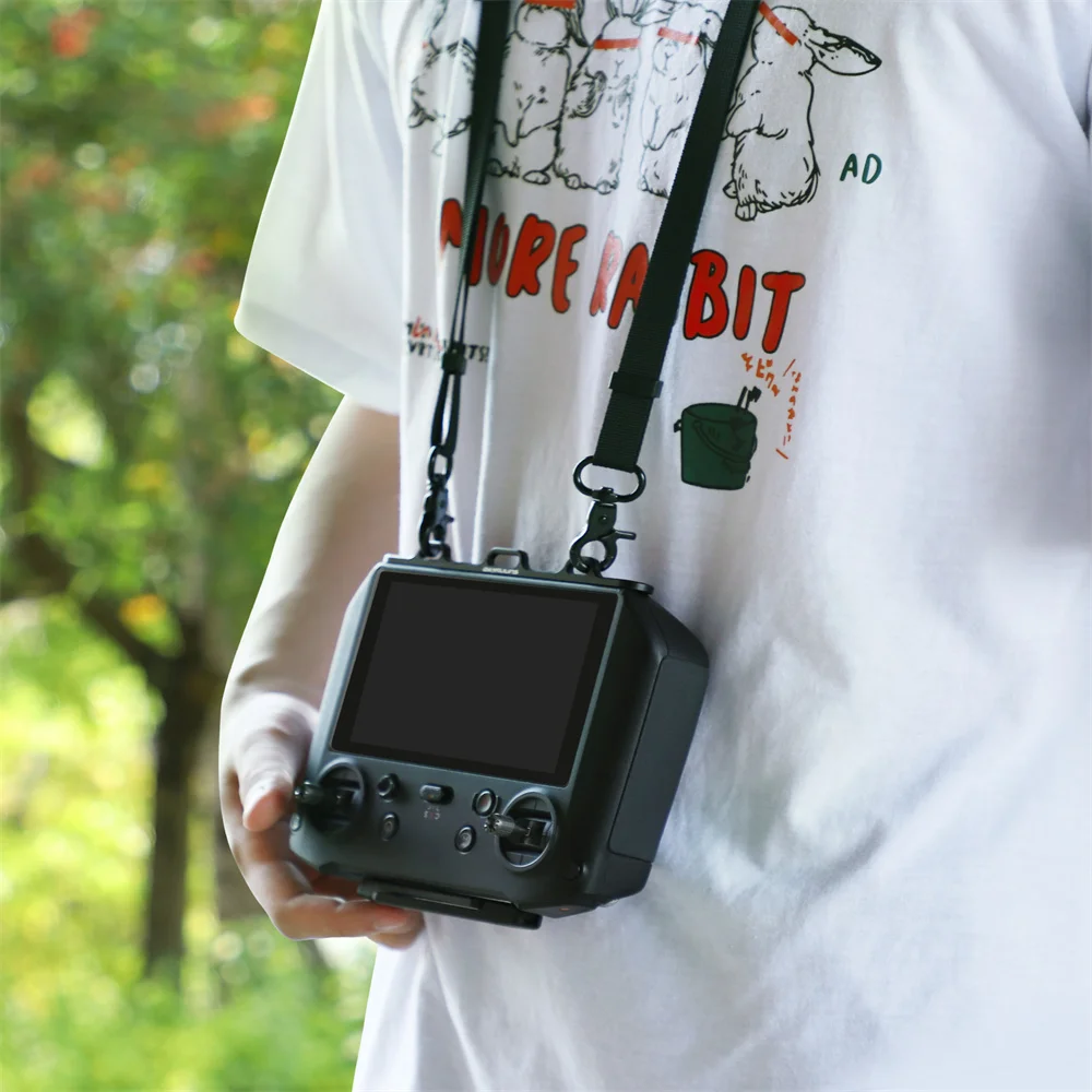 ل DJI Mavic 2 برو/التكبير الهواء 2/2S 3 RC برو الذكية/التحكم عن بعد مكافحة قطرة Starp قوس حامل تحكم حامي اكسسوارات