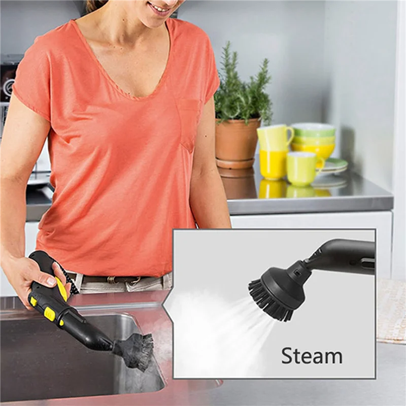 A97G 3X فرشاة تنظيف البخار فرشاة النايلون الخشن القماش أجزاء منظف البخار ل Karcher SC1 SC2 SC3 SC4 SC5 CTK10