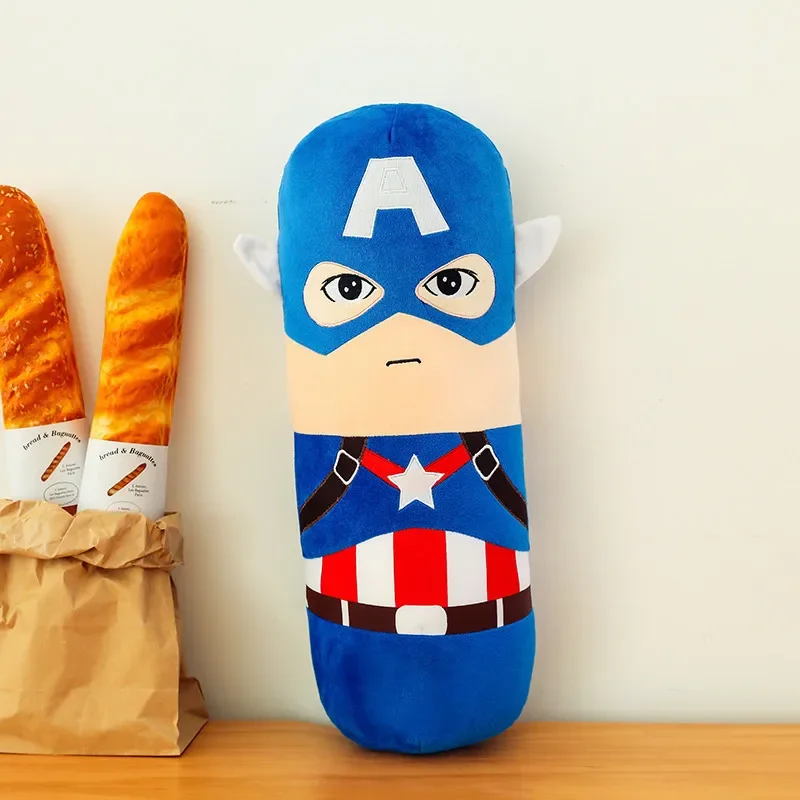 50cm homem aranha hulk capitão américa brinquedo de pelúcia homem de ferro travesseiro boneca brinquedo de preenchimento macio aniversário das crianças presente de natal