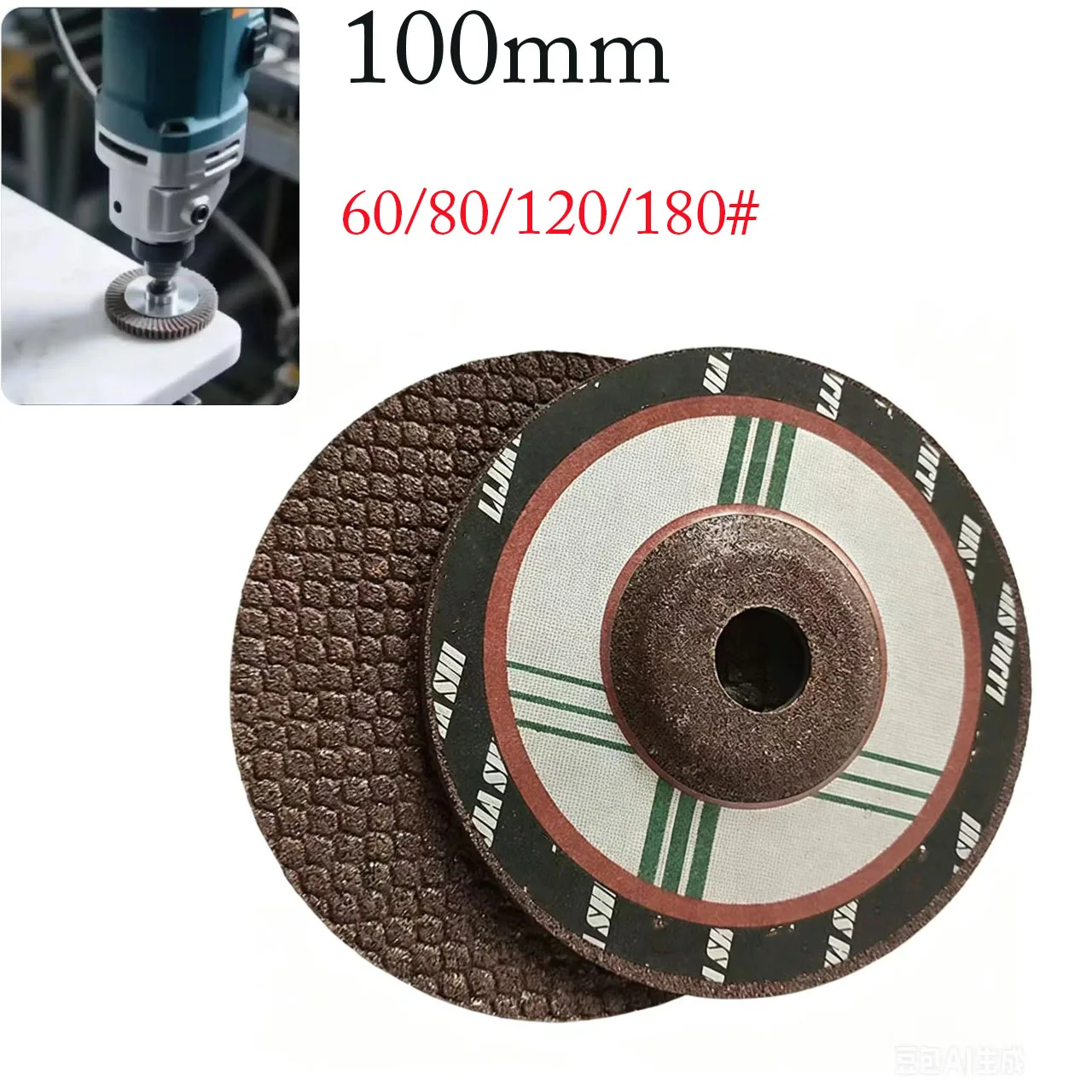 60 80 120 180 Grit Silicon Carbide Grinding Wheel Polishing Disc For Stone Glass Metal Sanding Trimming For Edge Finishing Tool