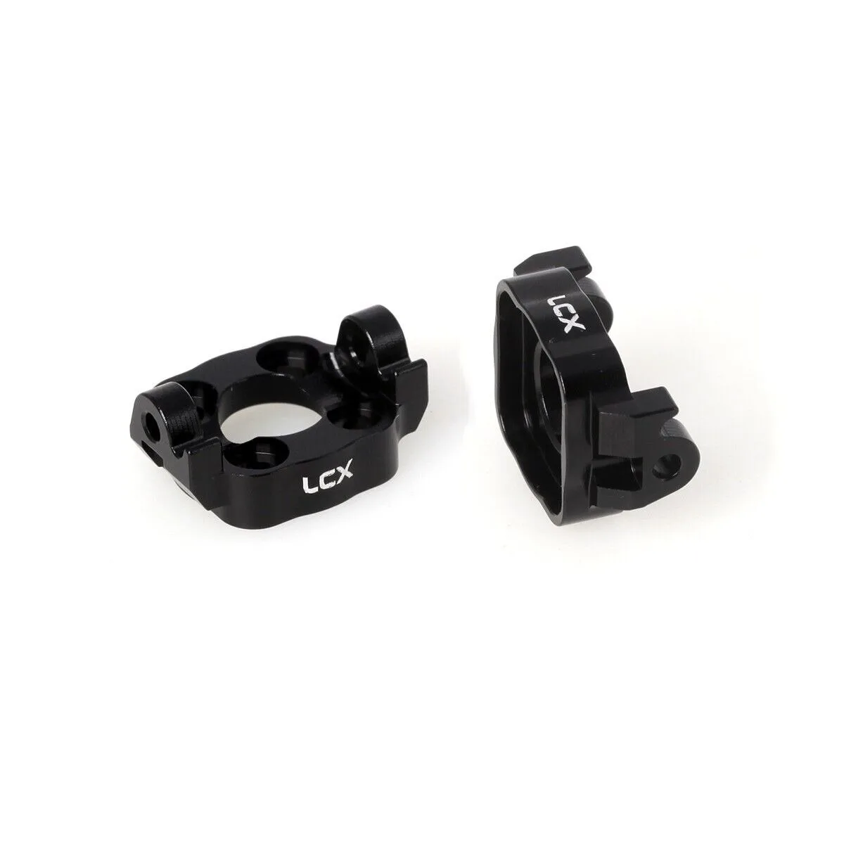 LCX Racing 1/18 RC Truck Car CNC Aluminum Front Axle Spindle Carrier Set for Losi Mini LMT Upgrades Parts Accessories