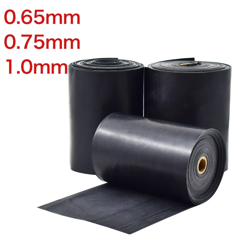 10m 0.65/0.75/1mm Rubber Band Accessories, Slingshot Shooting Rubber Roll, DIY Rubber Band Making, Multifunctional Rubber Roll