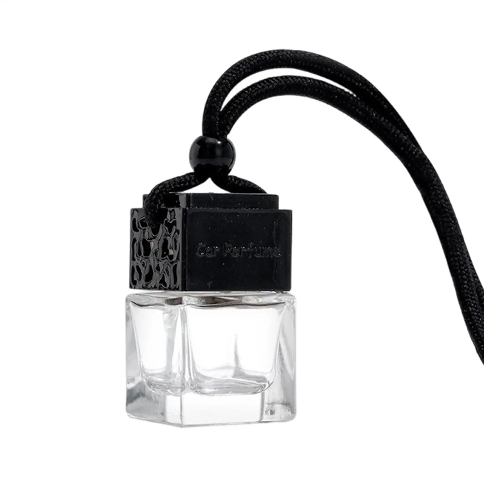 Empty Car Diffuser Bottles 8ml Hangable Scent Decoration Refillable Mini Glass Perfume Bottle For Auto Rearview Mirror Home