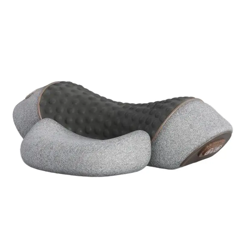 Kneading Massage Pillow For Stress Shoulder Relaxer Heating Massager Rebound Hot Compress Vibration Massager For Back Cervical