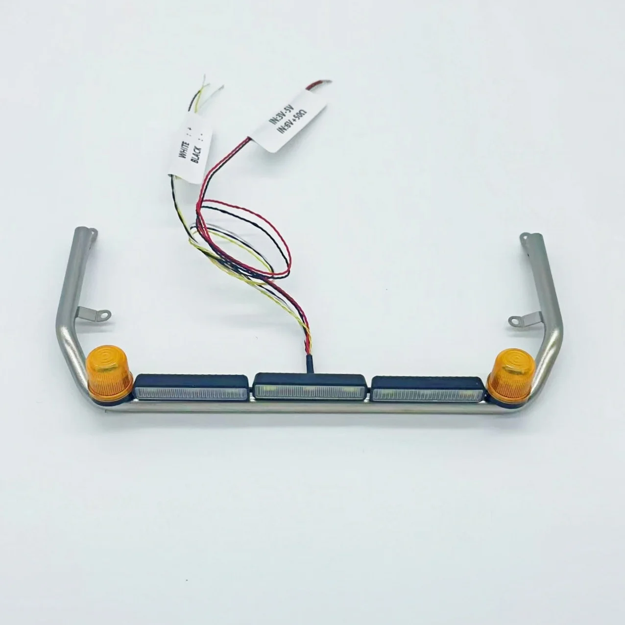 

Yellow Rotating Light Roof Spotlights For 1/14 Tamiya RC Lesu Scania Man Actros Romote Control Tractor Modified Trailer