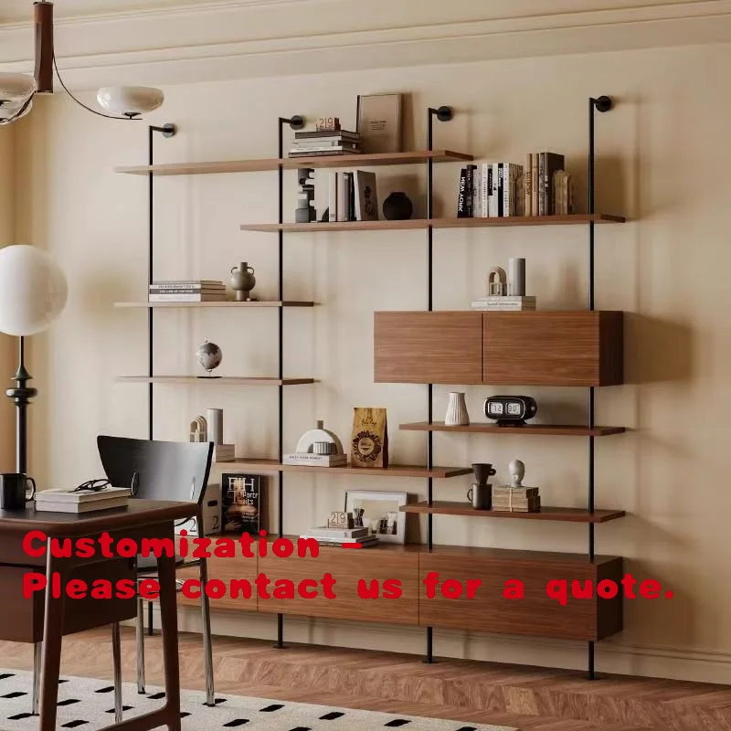 

Customize.Bookshelf Storage Rack Living Room Floor Display Rack Multi-layer Storage Organizer Simple Bookcase Office Decoration