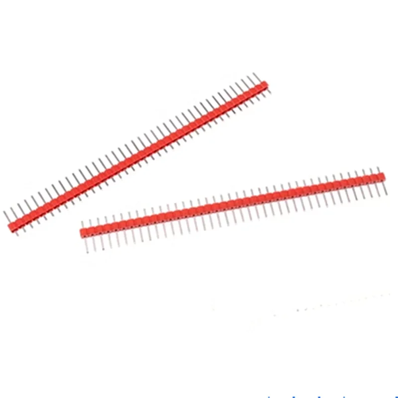 10 Stück 40Pin 1x40 einreihiger Stecker 2,54 mm zerbrechlicher Stiftleisten-Anschlussstreifen – Detail 4