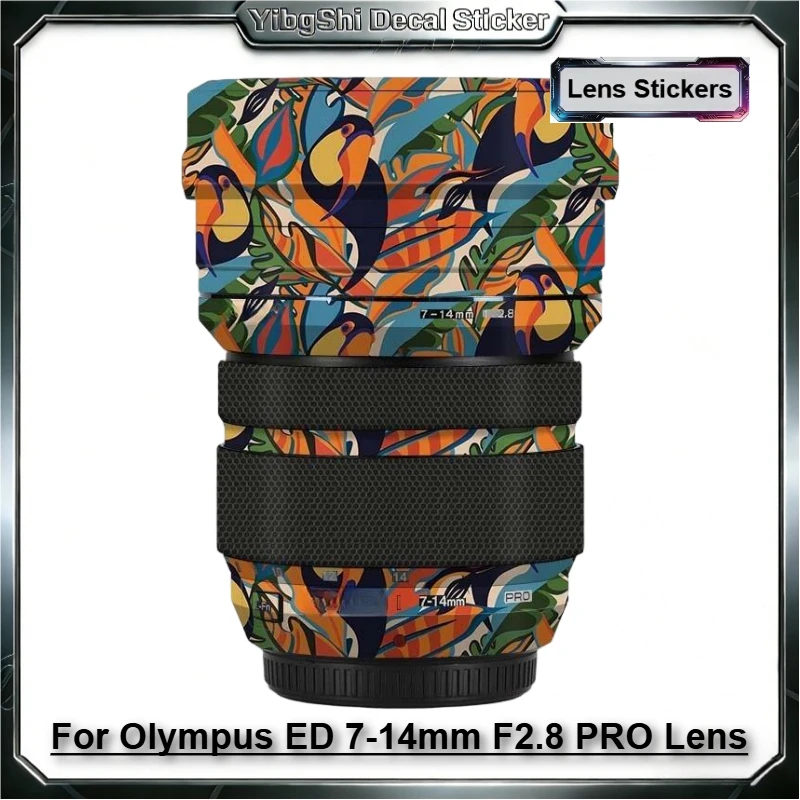 

Защитная наклейка для объектива Olympus 7-14 F2.8, защитное покрытие от царапин для объектива Olympus ED 7-14mm F2.8 PRO
