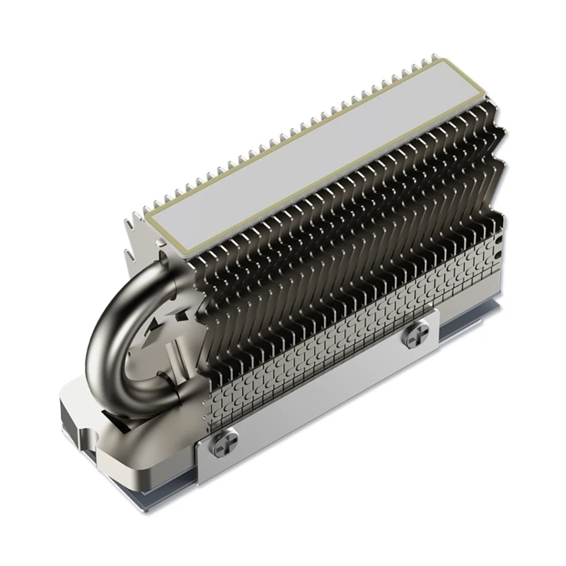 

M2 2280 SSD Heatsink HR-09 2280 Heatsink Vest Cooling Devices High Speed Solid State Drive Cooler Heat Pipe Radiators