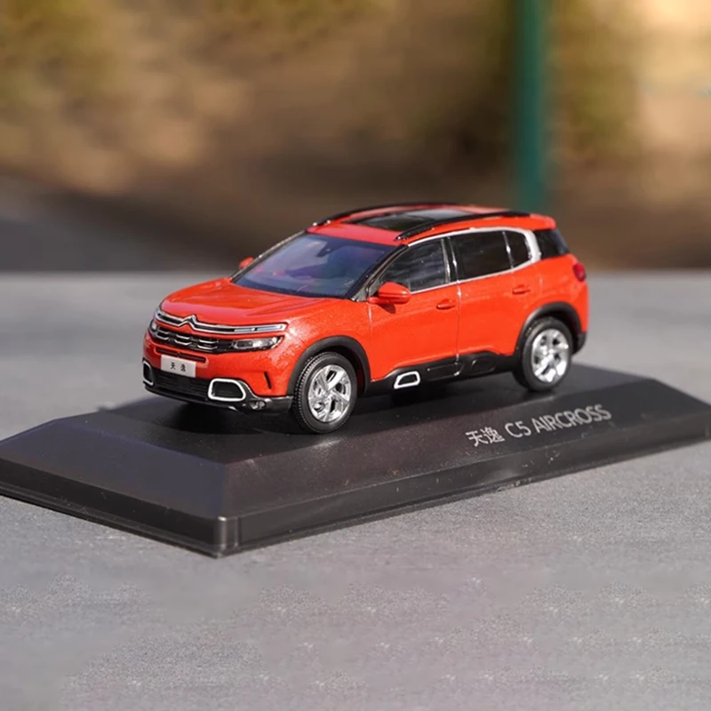 Diecast 1:43 Scale Citroen C5 BEYOND SUV Alloy Car Model Finished Product Simulation Toy Collection Gift Static Model Display