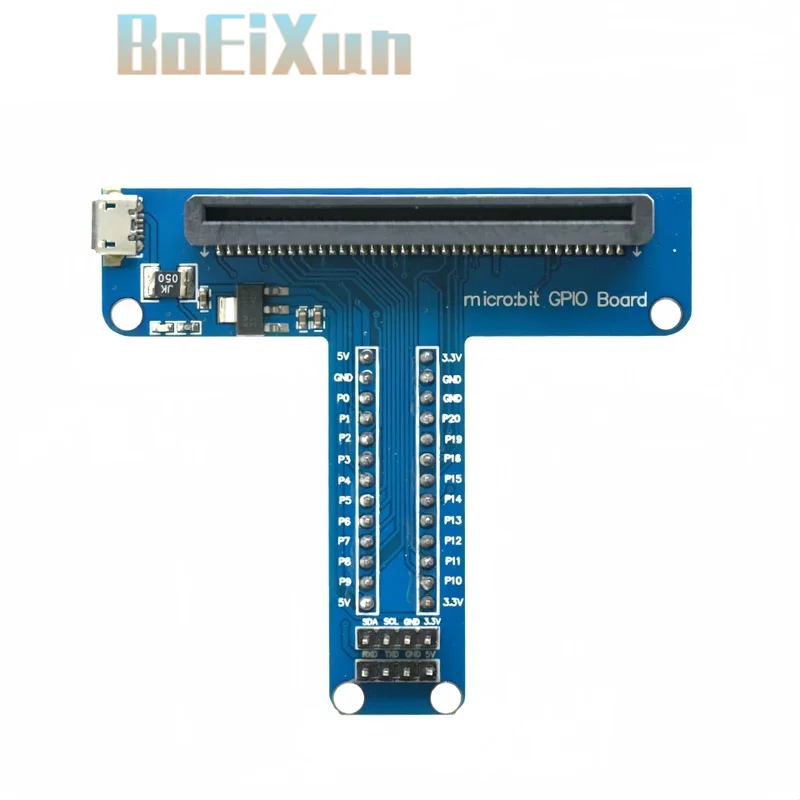 Microbit Development Board T-type GPIO Expansion Board Micro:bit Breadboard Adapter Board Python