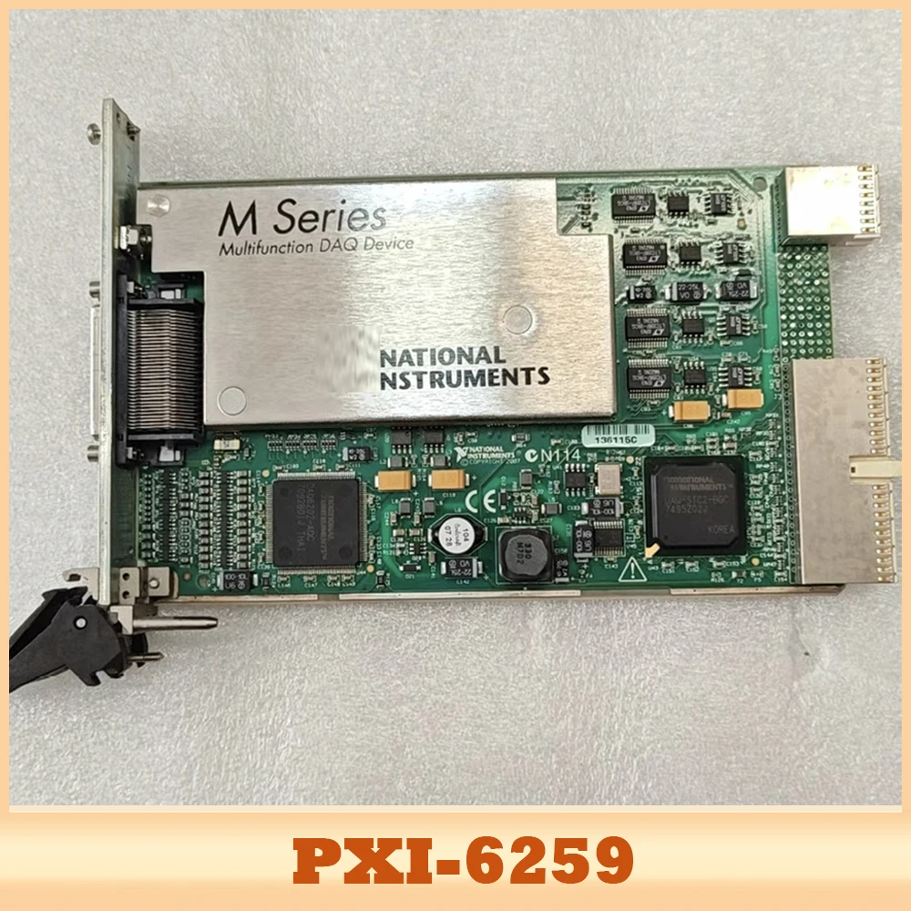 

For NI PXI-6259 Data Acquisition Card With 32 Analog Inputs 16 Bits 779632-01