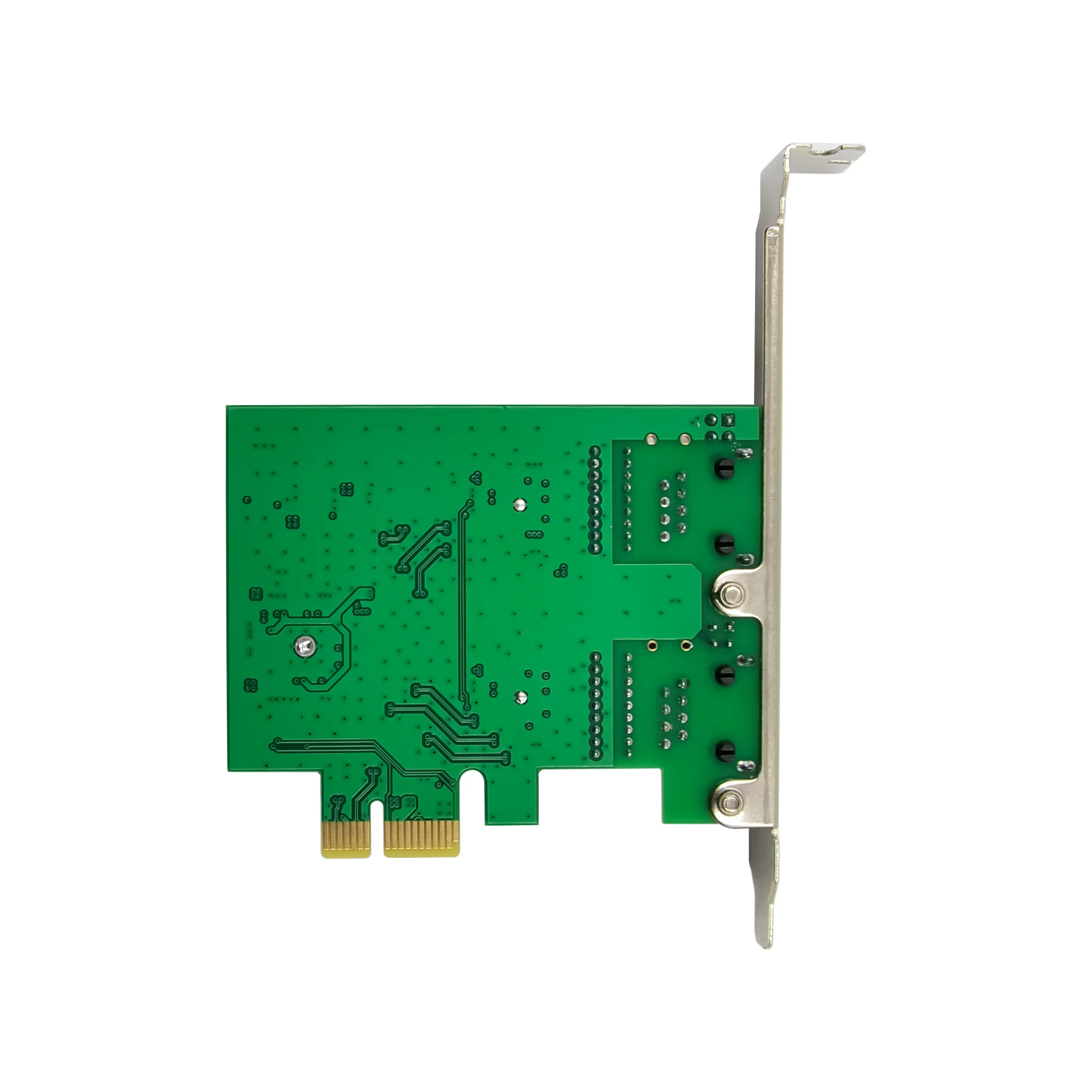 SUNWEIT ST7244 PCIe X1 Dual-RJ45 Gigabit Ethernet NIC con scheda di rete cablata esterna RTL8111H per server in magazzino