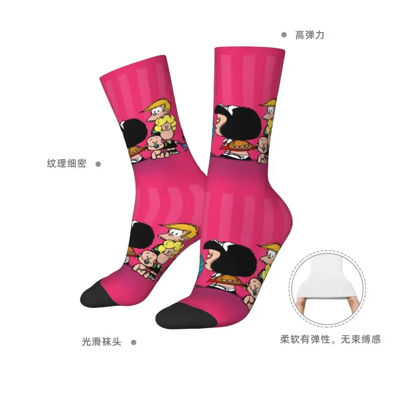 جوارب مافالدا وأصدقائه للرجال والنساء، جوارب كوينو مانغا الكرتونية الدافئة