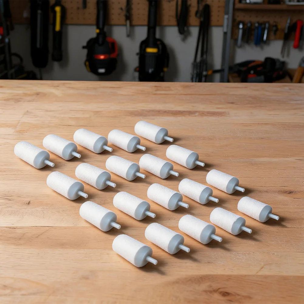 Fuel Filters 20 Pack for JONSERED Blowers Prevent Contaminant Entry Plastic Material 7x4x4cm White Standard Size
