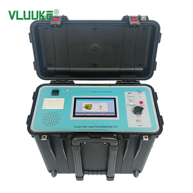 

VKVLF-30KV/40KV/50KV Very Low Frequency VLF Voltage Withstand & Dielectric Loss & Partial Discharge Test 3 in 1 Auto Frequency