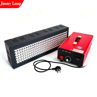3535 Chip High Power Air Cooled UV Light LED Ultraviolet Solidifying Lamp for UV Glue Ink Shadowless Adhesive